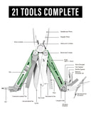 21-in-1 Multi Tool Pliers-Robin Egg Blue