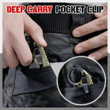 Karambit Folding Pocket Knife With Aluminum Handle and Pocket Clip