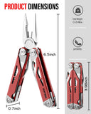 21-in-1 Multi Tool Pliers-Brick Red